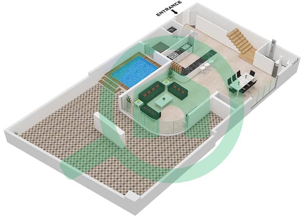 Type C Unit 4 Floor 1 Lower