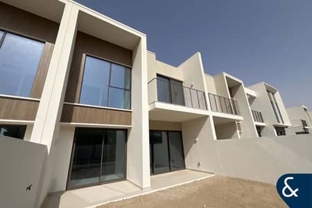 3 Bedroom Villa for Rent in The Valley by Emaar, Dubai - Brand New | Golden Beach Backing | Vacant