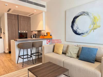 Studio for Rent in Dubai Marina, Dubai - Partial Marina View | High Floor | Fully Furnished