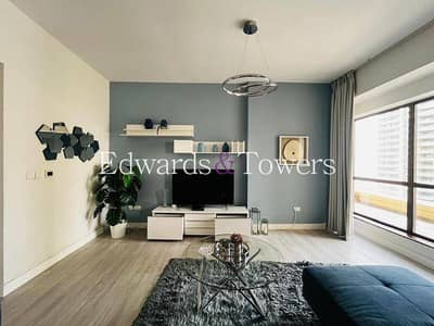 2 Bedroom Flat for Rent in Jumeirah Beach Residence (JBR), Dubai - Fully Furnished | Marina View | Modern Layout