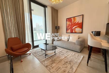 1 Bedroom Flat for Rent in Business Bay, Dubai - Burj Khalifa View I Cinema | Furnished I New Building