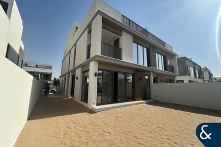 4 Bedroom Villa for Rent in Tilal Al Ghaf, Dubai - On Pool & Park | Single Row | Appliances