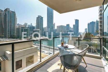 2 Bedroom Apartment for Sale in Dubai Marina, Dubai - Vacant | Marina View | Fully Furnished | Emaar