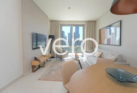 2 Bedroom Apartment for Rent in Downtown Dubai, Dubai - Furnished | Burj Khalifa View | Vacant