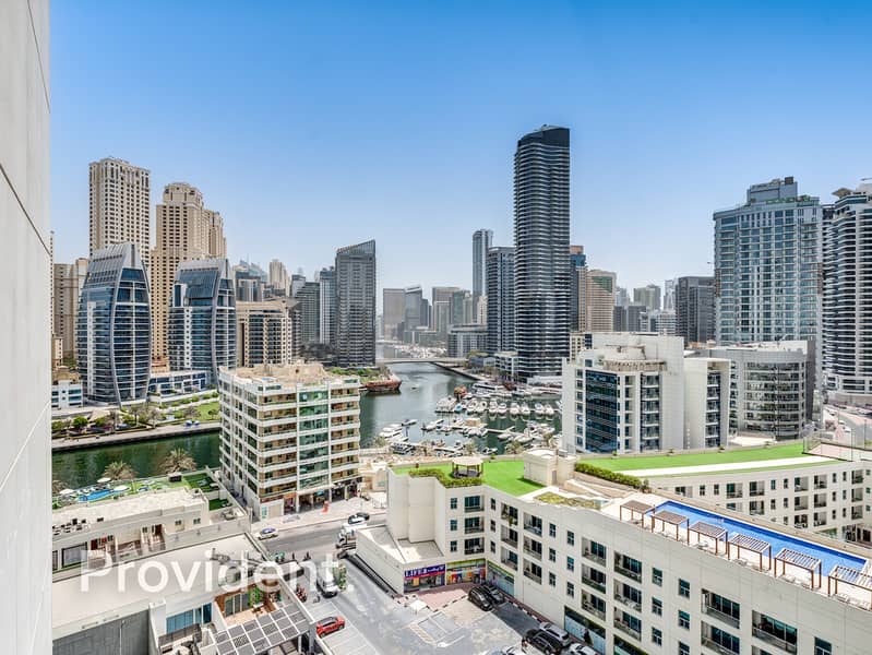 位于迪拜码头，单身公寓壹号大厦 2 卧室的公寓 150000 AED - 12792452