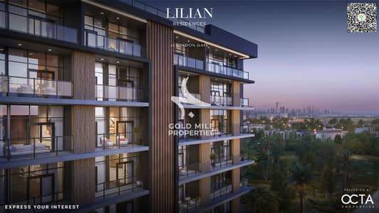 2 Cпальни Апартамент Продажа в Дубай Саут, Дубай - Branded_Lilian_Renders_Exterior-10. jpg