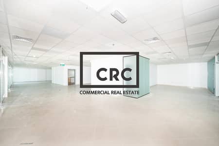 Office for Rent in Khalifa City, Abu Dhabi - BUA 406 SQM I 11 Cabins I 6 Parking I Fully Fitted