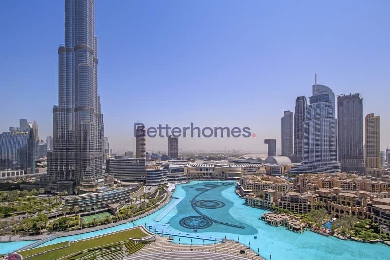 Views of Burj and Fountain | Vacant Now