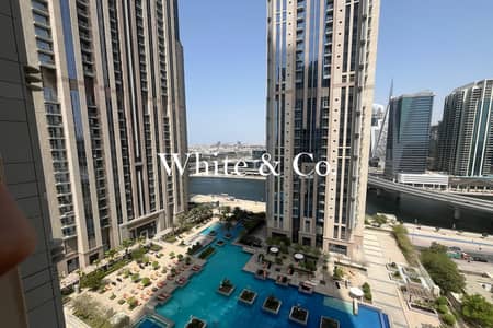1 Bedroom Flat for Rent in Business Bay, Dubai - Pool view | Modern Finish | Vacant