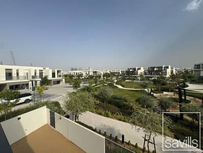 4 Bedroom Townhouse for Rent in Tilal Al Ghaf, Dubai - Best Layout | Largest Corner Plot | Park View