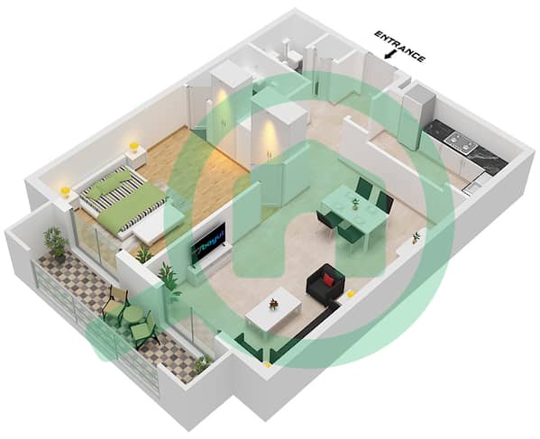Type 7 Unit 5 Floor 1,2,3,4 Unit 16 Floor 1,2,3,4