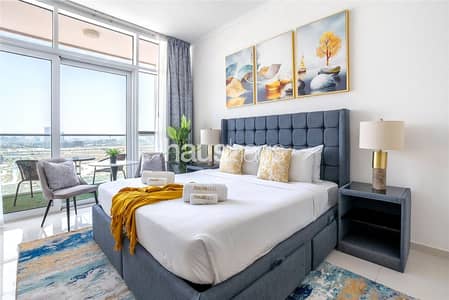 Studio for Rent in DAMAC Hills, Dubai - Fully Upgraded | Fully Furnished| Flexible Cheques