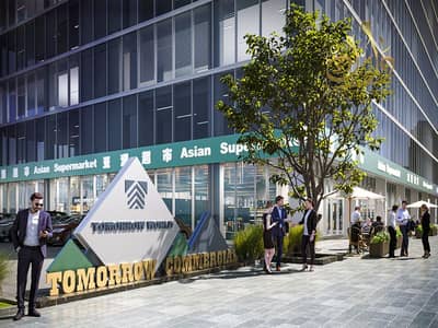 Office for Sale in International City, Dubai - Outside the commercial tower. jpg