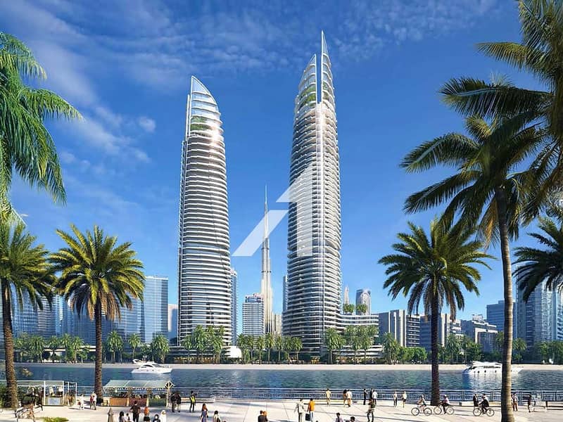 位于商业湾，运河山庄 2号 1 卧室的公寓 1900000 AED - 12795109