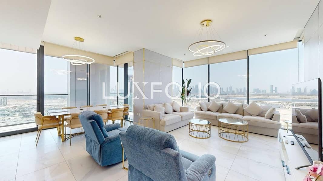 位于苏巴哈特兰社区，公园大道一号公寓 4 卧室的顶楼公寓 9000000 AED - 12795370
