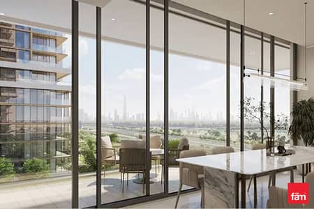 2 Bedroom Flat for Sale in Sobha Hartland, Dubai - high floor 2br with pool and RAK view