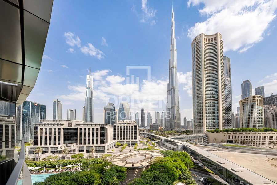 Vacant | Burj and Fountain View | Furnished