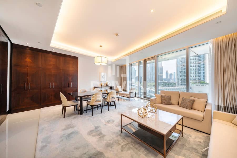 Vacant | Burj and Fountain View | Furnished