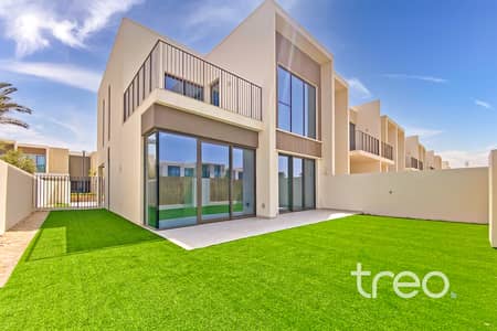 4 Bedroom Townhouse for Rent in The Valley by Emaar, Dubai - Single Row | Park & Golden Beach Nearby
