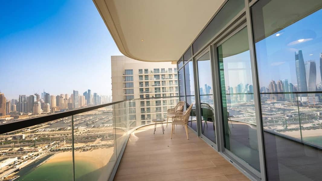 LUXE EMAAR BEACHFRONT | CORNER UNIT | 3BR+MAIDS - Image 43
