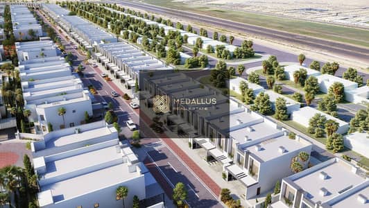 تاون هاوس 4 غرف نوم للبيع في الرقيبة، الشارقة - Madain-Square-Villas. jpg