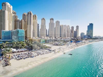 2 Bedroom Hotel Apartment for Rent in Jumeirah Beach Residence (JBR), Dubai - Hilton Dubai Jumeirah Beach Exterior2. jpg