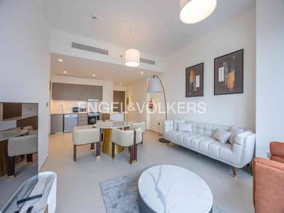 1 Bedroom Apartment for Rent in Downtown Dubai, Dubai - Furnished | High Floor| Sea view | Vacant