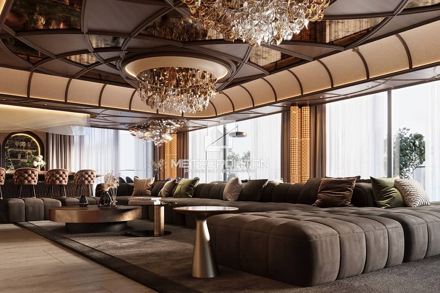 位于商业湾，Terraces Marasi Drive 4 卧室的顶楼公寓 33000000 AED - 12802486