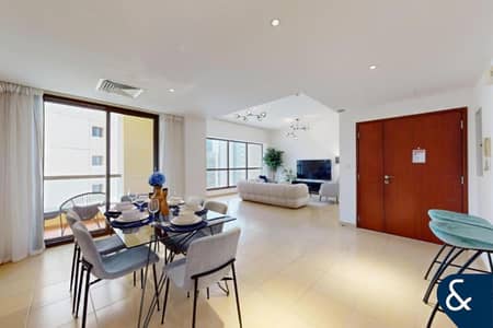 3 Bedroom Apartment for Sale in Jumeirah Beach Residence (JBR), Dubai - Vacant on Transfer | 3 Bedrooms | High Floor