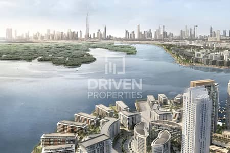 4 Bedroom Penthouse for Sale in Dubai Creek Harbour, Dubai - Waterfront Penthouse | Sea and Skyline View