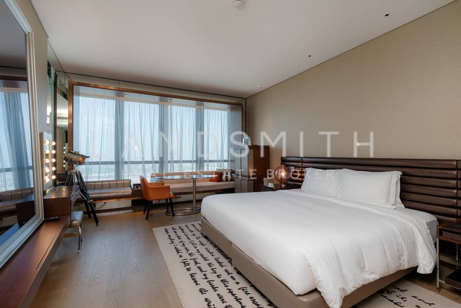 Luxury Hotel Studio | Furnished | High Floor | Canal View