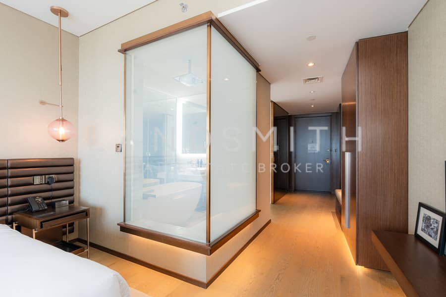 Luxury Hotel Studio | Furnished | High Floor | Canal View - Image 9