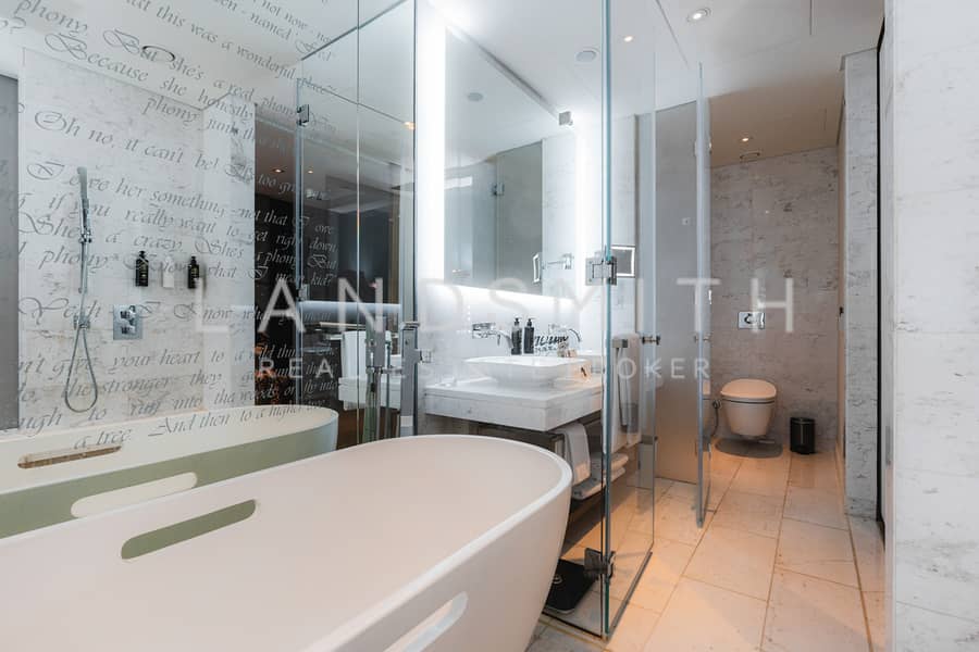 Luxury Hotel Studio | Furnished | High Floor | Canal View - Image 17