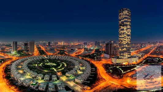 فلیٹ 1 غرفة نوم للبيع في قرية جميرا الدائرية، دبي - 4-pano-evening-arw06136. jpg