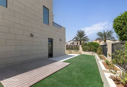 3 Bedroom Townhouse for Sale in Jumeirah Golf Estates, Dubai - Corner Plot | Large Garden | Modern Layout | VOT