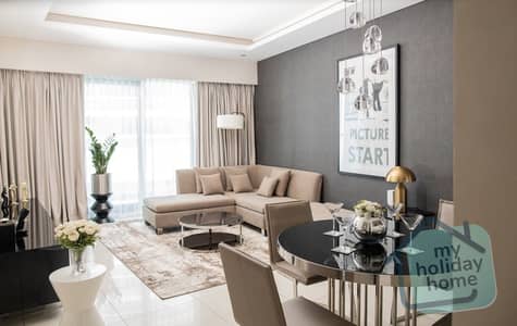 فلیٹ 1 غرفة نوم للايجار في الخليج التجاري، دبي - 009_living_room2606. jpg