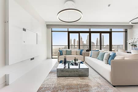 4 Bedroom Apartment for Sale in Dubai Harbour, Dubai - Luxury Furnished | Exclusive Listing | Sea View