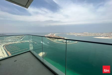 1 Bedroom Flat for Rent in Dubai Harbour, Dubai - Private Beach| Full Palm View | Brand New