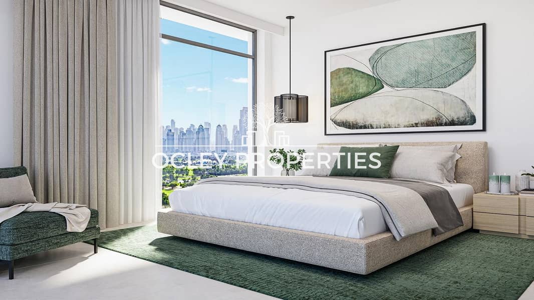 Golf and Skyline View | Rare Unit | High Floor