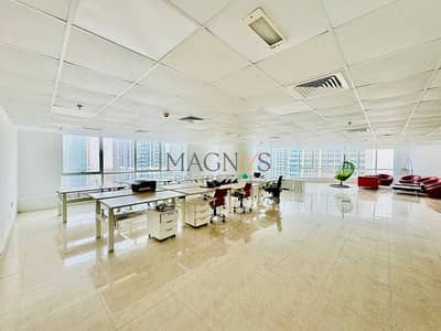 Office for Rent in Jumeirah Lake Towers (JLT), Dubai - SEMI FURNISHED | OPEN LAYOUT | NEXT TO METRO