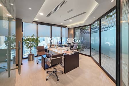 Office for Rent in Jumeirah Lake Towers (JLT), Dubai - Fully Fitted Office | 6 Parking | Available