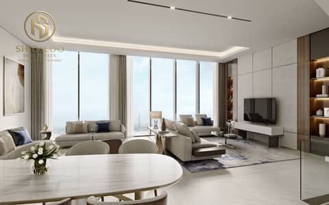 فلیٹ 3 غرف نوم للبيع في موتور سيتي، دبي - 22771200_M City_Town house Living Dining 20240610. jpg