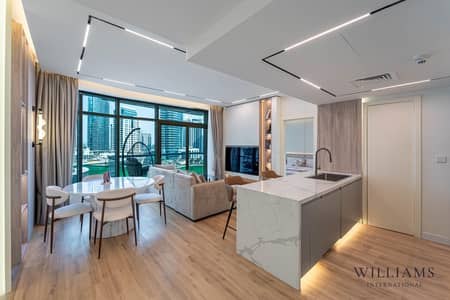1 Bedroom Apartment for Sale in Dubai Marina, Dubai - EYE LEVEL FULL MARINA VIEW | LUXURY RENOVATION