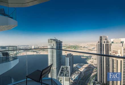 2 Bedroom Apartment for Rent in Dubai Creek Harbour, Dubai - High Floor| Fully Furnished | Good View