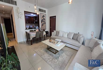 2 Bedroom Apartment for Rent in Downtown Dubai, Dubai - Partial Burj View | High Floor | Chiller Free