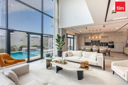 6 Bedroom Villa for Sale in Nad Al Sheba, Dubai - 2VILLAS |BURJ VIEW |SINGLE ROW |FULLY Furnished
