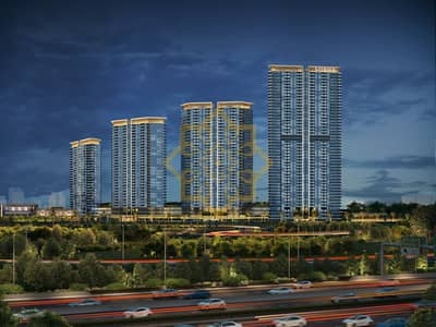 1 Bedroom Flat for Sale in Motor City, Dubai - Sobha Solis - Night shot. jpg