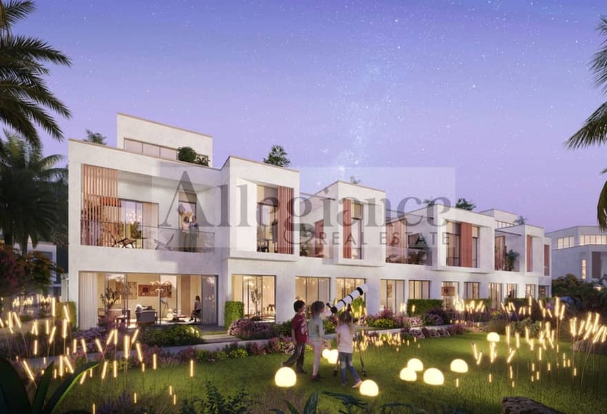 位于迪拜投资园区（DIP），DAMAC Riverside，Ivy 5 卧室的联排别墅 4800000 AED - 12809883