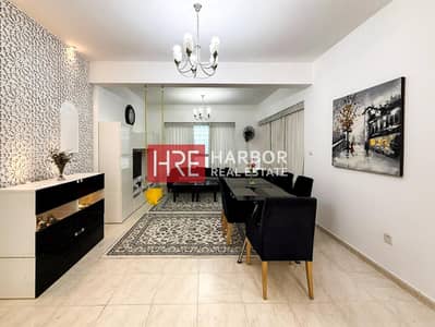 2 Bedroom Apartment for Sale in Dubai Land Residence Complex, Dubai - Corner Unit | Fully Furnished | High Floor