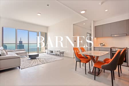 2 Bedroom Apartment for Sale in Downtown Dubai, Dubai - Above 50th Floor | Unobstructed View | Vacant